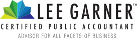 Lee Garner, CPA Logo